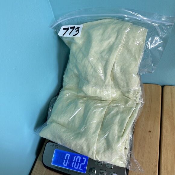 Liz Claiborne Womens Tank Top Yellow Size XXL Linen Blend Button Down Collard - Picture 9 of 9